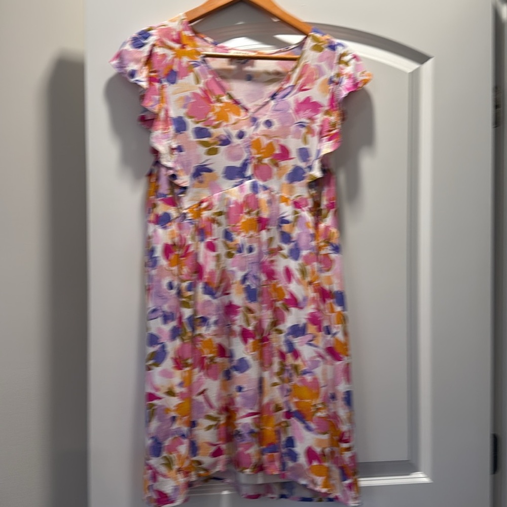 Andree’ by Unit Flutter sleeve babydoll style dress